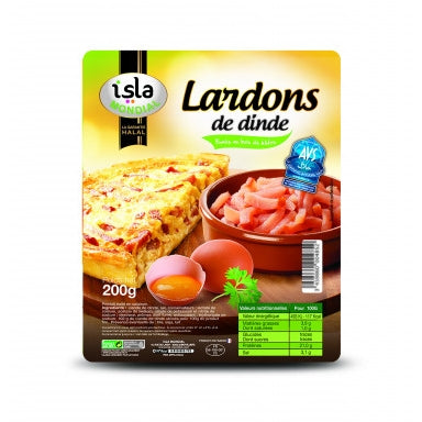 lardon de volaille isla mondial 200g